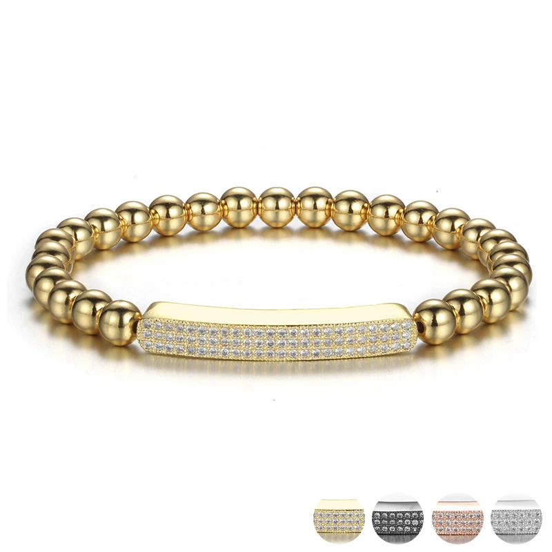 Luxury Rhinestone CZ Bar Charm Bracelets For Women Adjustable Elastic Beads Bracelet Femme Female Hand Chain Party Jewlry
Luxury Rhinestone CZ Bar Charm Bracelets For Women Adjustable Elastic Beads Bracelet Femme Female Hand Chain Party Jewlry