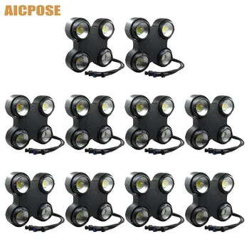 10Pcs/lots 4x100W Waterproof COB 4 Eyes Audience Light Stage Light 400w High Power COB DMX dj Light Outdoor Stage Light
10Pcs/lots 4x100W Waterproof COB 4 Eyes Audience Light Stage Light 400w High Power COB DMX dj Light Outdoor Stage Light