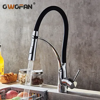 Kitchen Faucets with Rubber Design Chrome Mixer Faucet for Kitchen Single Handle Pull Down Deck Mounted Crane for Sinks N22-085
Kitchen Faucets with Rubber Design Chrome Mixer Faucet for Kitchen Single Handle Pull Down Deck Mounted Crane for Sinks N22-085