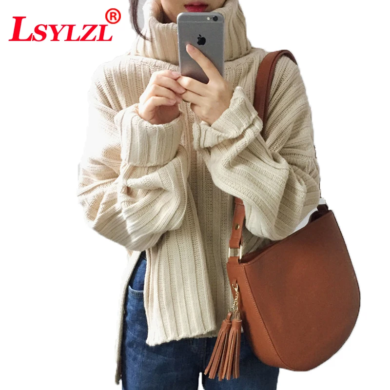 Busos Para Mujer 2018 New Autumn Winter Turtleneck Knitted Sweaters Womens Sweaters And Pullovers Womens Casaco Feminino B872
Busos Para Mujer 2018 New Autumn Winter Turtleneck Knitted Sweaters Womens Sweaters And Pullovers Womens Casaco Feminino B872