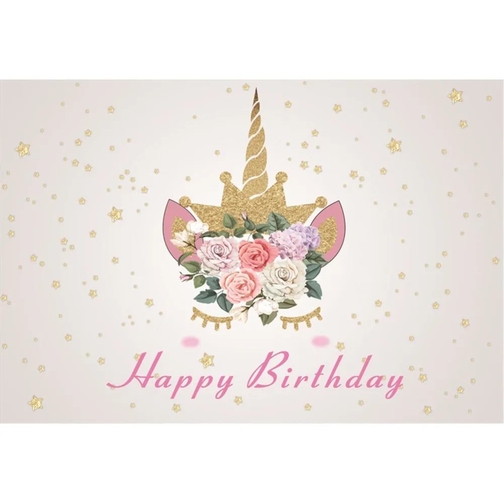 Laeacco Birthday Backgrounds For Photography Unicorn Party Flowers Gold Portrait Pattern Photography Backdrops For Photo Studio
Laeacco Birthday Backgrounds For Photography Unicorn Party Flowers Gold Portrait Pattern Photography Backdrops For Photo Studio