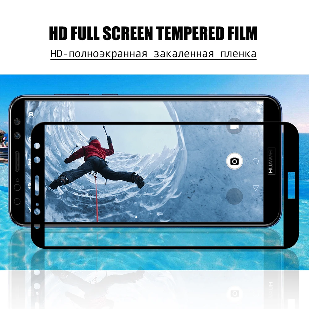 N-KHW1838_6_JONSNOW Tempered Glass for Huawei Mate 10 Lite Full Coverage Protective Film for Huawei Nova 2i Honor 9i Screen Protector