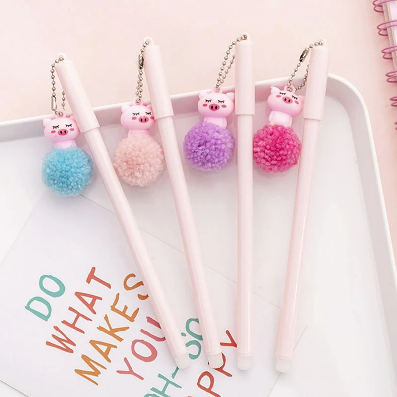 Cartoon Animals Erasable Pen 0.38mm Cute Pig Magic Pens Kawaii Gel Pens For School Writing Novelty Stationery Girls Gifts
Cartoon Animals Erasable Pen 0.38mm Cute Pig Magic Pens Kawaii Gel Pens For School Writing Novelty Stationery Girls Gifts