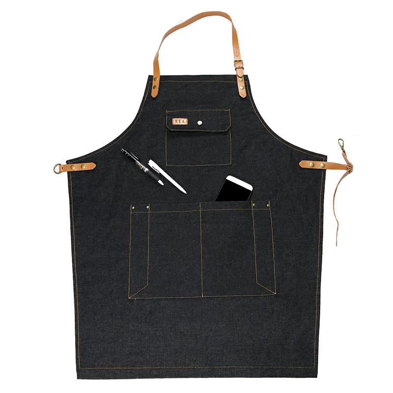 2017 Hot Denim Bib Cowboy Antifouling leather apron for Woman Men Kitchen Chef Cooking pinafore Uniform Unisex Adult Avental
2017 Hot Denim Bib Cowboy Antifouling leather apron for Woman Men Kitchen Chef Cooking pinafore Uniform Unisex Adult Avental