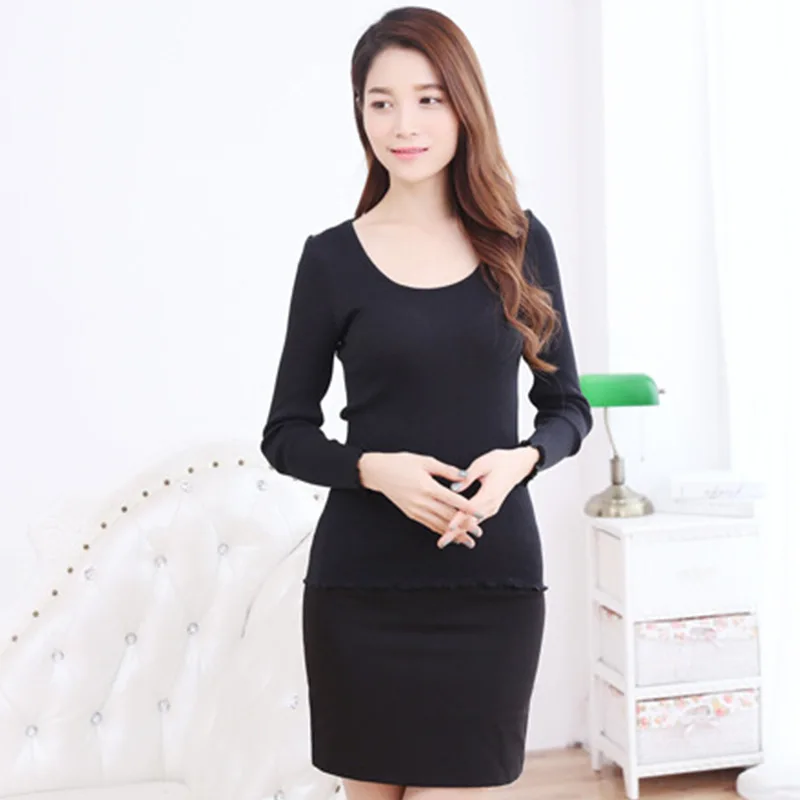 Ladies 70% Nature Silk+30%Cotton Seamless Round Neck T-shirt Long Sleeves Slim Thin Women's Real Silk O-Neck Bottoming Shirt
Ladies 70% Nature Silk+30%Cotton Seamless Round Neck T-shirt Long Sleeves Slim Thin Women's Real Silk O-Neck Bottoming Shirt