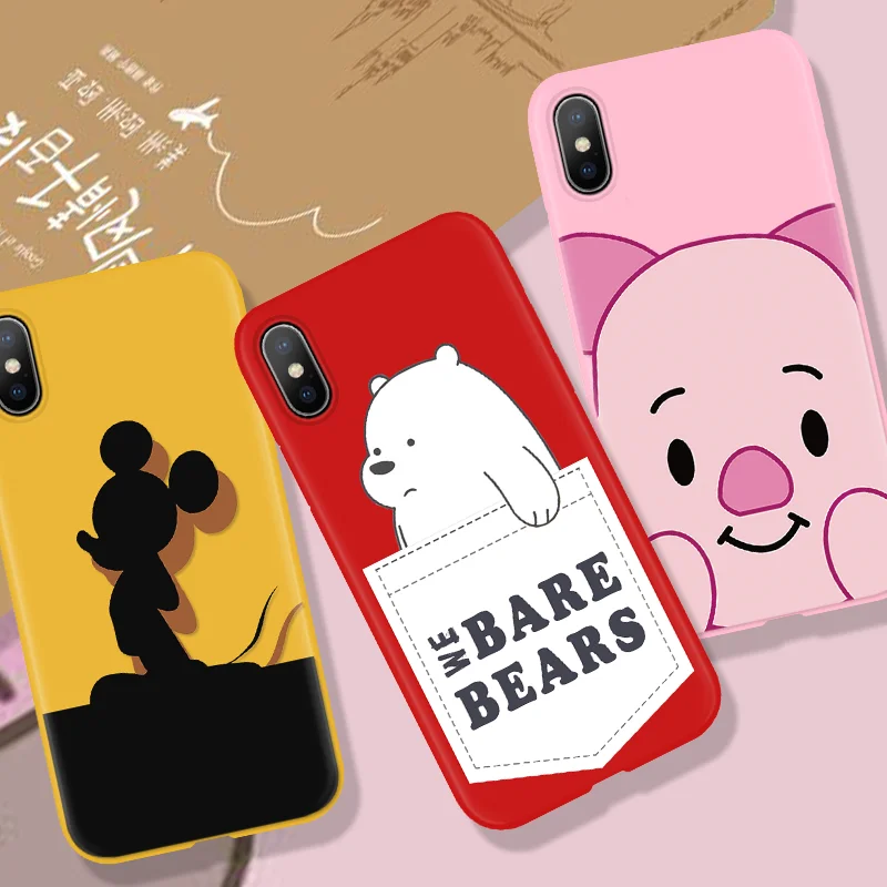 Color Matte Soft Silicone Phone Case For iPhone 6S 6 7 8 Plus 7 Fundas Lovely Cartoon Coque For iPhone XS X XR XS Max Back Cover
Color Matte Soft Silicone Phone Case For iPhone 6S 6 7 8 Plus 7 Fundas Lovely Cartoon Coque For iPhone XS X XR XS Max Back Cover