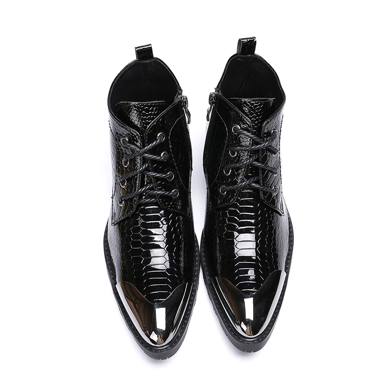 Europe America winter pointed-toe lace-up zip ankle boots high heel iron toe boots fashion Rough Martin boots
Europe America winter pointed-toe lace-up zip ankle boots high heel iron toe boots fashion Rough Martin boots