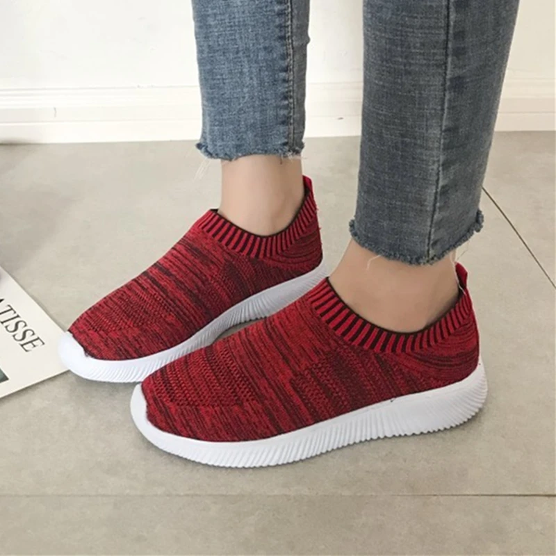plus size breathable air mesh sneakers women 2019 spring summer slip on platform knitting flats soft walking shoes woman
plus size breathable air mesh sneakers women 2019 spring summer slip on platform knitting flats soft walking shoes woman