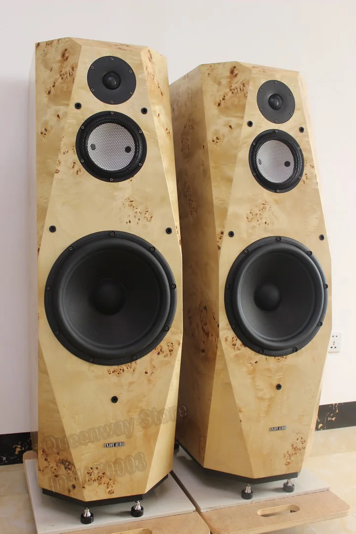 13 inches Hi-End floor standing loudspeak speaker Scan-Speak 6640/7140 tweeter +8878 bass+ Accuton C173-6-090/096 midrange DIY
13 inches Hi-End floor standing loudspeak speaker Scan-Speak 6640/7140 tweeter +8878 bass+ Accuton C173-6-090/096 midrange DIY