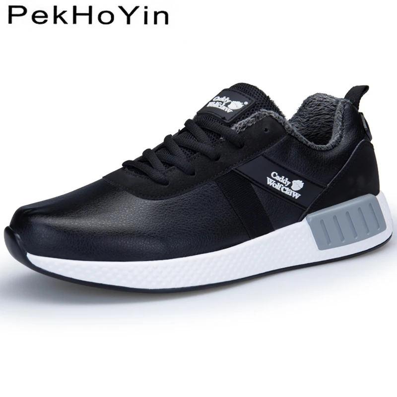Winter Warm Brand Fashion Sneakers Leather Men Casual Shoes Soft Rubber Non-slip Male Walking Shoes Men Snow Shoes Black Outdoor
Winter Warm Brand Fashion Sneakers Leather Men Casual Shoes Soft Rubber Non-slip Male Walking Shoes Men Snow Shoes Black Outdoor