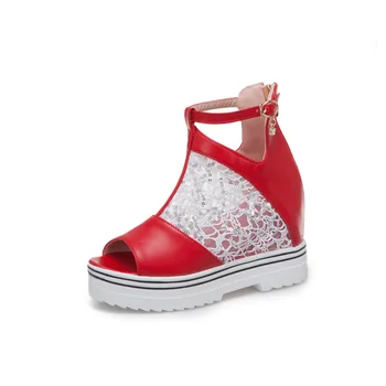 Simple and versatile 2019 summer new breathable internal increase with the fish mouth 40-43 cool boots tide
Simple and versatile 2019 summer new breathable internal increase with the fish mouth 40-43 cool boots tide