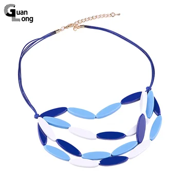 GuanLong Fashion Multilayer Candy Color Resin Necklaces & Pendants Women Leather Cord Necklace Jewelry 
GuanLong Fashion Multilayer Candy Color Resin Necklaces & Pendants Women Leather Cord Necklace Jewelry