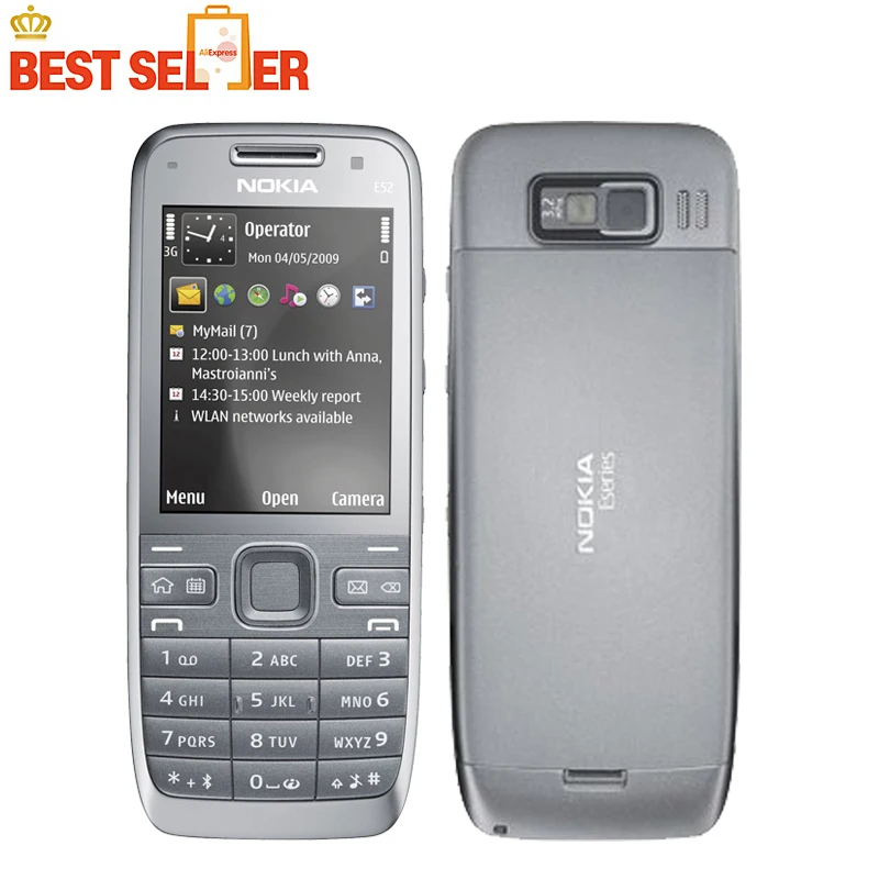 E52 Original Unlocked Nokia E52 Cheap Phone Mobile WCDMA 3.2MP Camera WIFI Bluetooth GPS Cheap Cellphone Nokia Phone
E52 Original Unlocked Nokia E52 Cheap Phone Mobile WCDMA 3.2MP Camera WIFI Bluetooth GPS Cheap Cellphone Nokia Phone