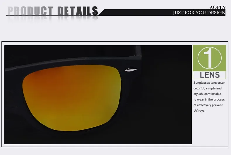 AOFLY Fashion Men Polarized Sunglasses AOFLY Fashion Men Polarized Sunglasses