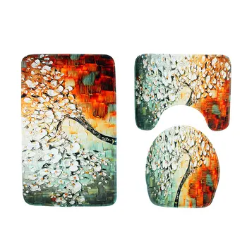 Drop shipping carving pattern Bathroom Pedestal Rug Lid Toilet Cover Bath Mat Set Non slip water Absorb bathroom Mats
Drop shipping carving pattern Bathroom Pedestal Rug Lid Toilet Cover Bath Mat Set Non slip water Absorb bathroom Mats