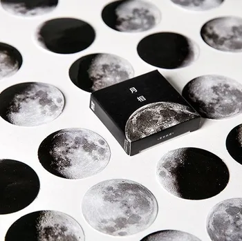 45 Pcs/box Moon Style Mini Paper Decoration DIY Scrapbook Notebook Album Seal Sticker Stationery Kawaii Office School Supplies
45 Pcs/box Moon Style Mini Paper Decoration DIY Scrapbook Notebook Album Seal Sticker Stationery Kawaii Office School Supplies