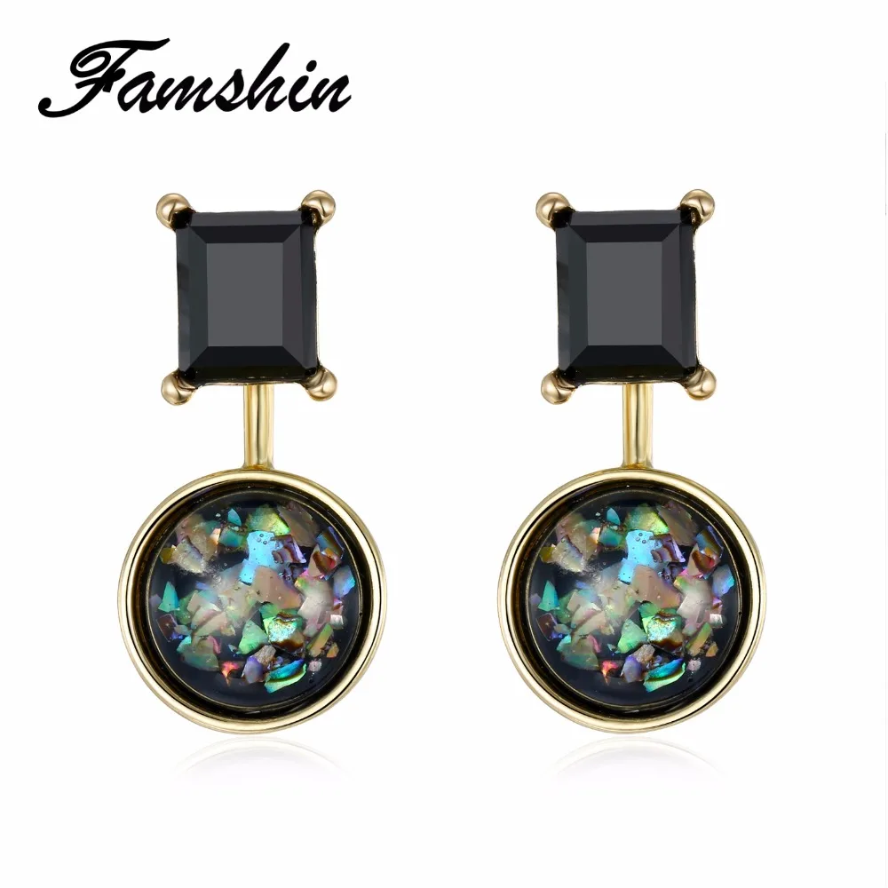 FAMSHIN Party Colorful Baker Alloy Detachable Statement Earrings New Design Round Ear Drops Earrings Fashion Jewelry Women Gift
FAMSHIN Party Colorful Baker Alloy Detachable Statement Earrings New Design Round Ear Drops Earrings Fashion Jewelry Women Gift