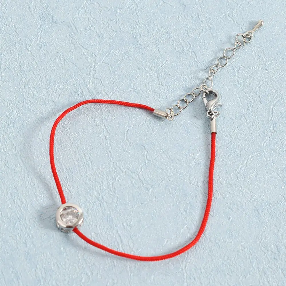 Fashion Red String Thread Rope Bracelet Small Cubic Zirconia CZ Bracelets For Women Handmade Crystal Jewelry Lovers Dropshipping
Fashion Red String Thread Rope Bracelet Small Cubic Zirconia CZ Bracelets For Women Handmade Crystal Jewelry Lovers Dropshipping