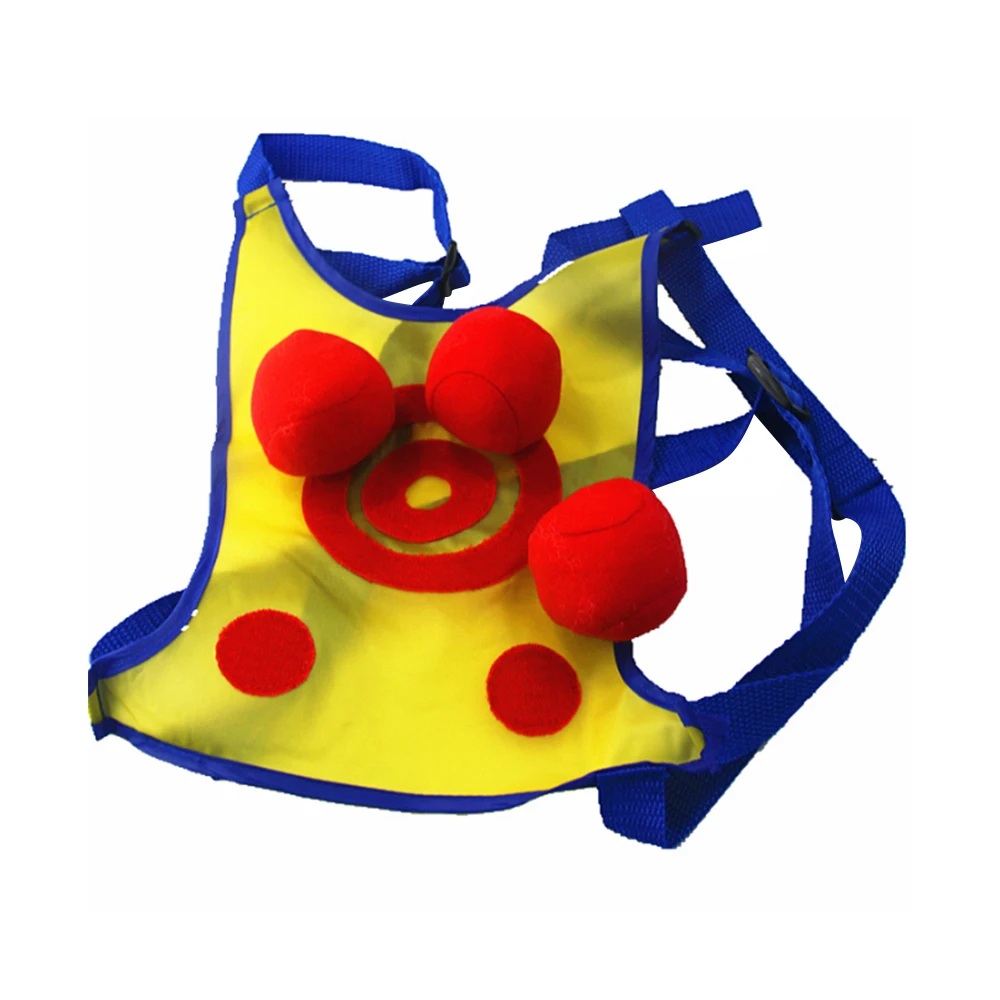 Interactive Beanbag Dodgeball Clothes Play Fun Throwing Educational Toy Parent-child Target Vest + 3 Handballs Sets Toys Y30
Interactive Beanbag Dodgeball Clothes Play Fun Throwing Educational Toy Parent-child Target Vest + 3 Handballs Sets Toys Y30