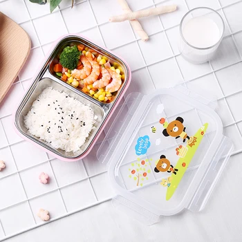 ONEUP 304 Stainless Steel Lunch Box For Kids Cartoon Eco-friendly Bento Box Leakproof Food Container For School Picnic
ONEUP 304 Stainless Steel Lunch Box For Kids Cartoon Eco-friendly Bento Box Leakproof Food Container For School Picnic