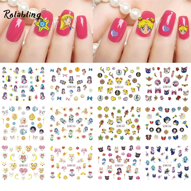 12PCS Different Cartoon Character Series Nail Sticker Manicure Products Transparencies for Inkjet Printers Snowflake Paper
12PCS Different Cartoon Character Series Nail Sticker Manicure Products Transparencies for Inkjet Printers Snowflake Paper