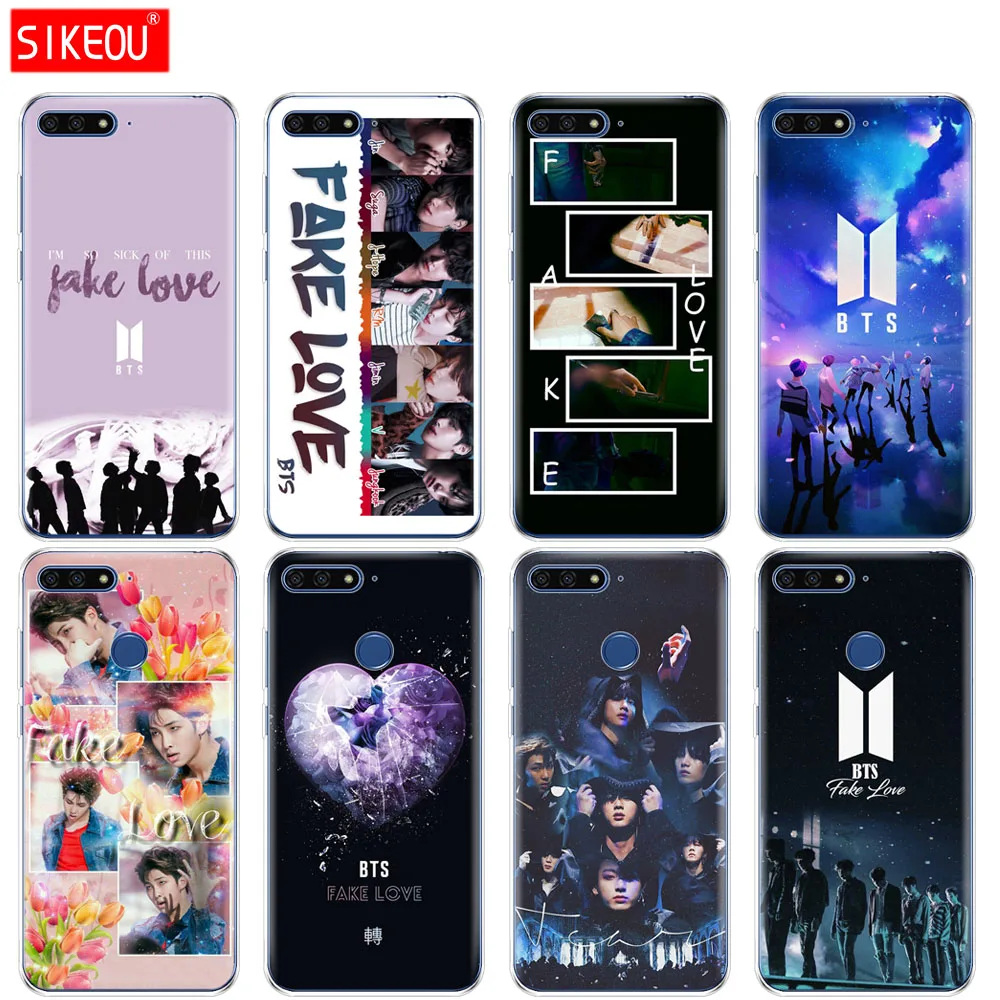 Silicone Cover Phone Case For Huawei Honor 7A PRO 7C Y5 Y6 Y7 Y9 2017 2018 Prime BTS FAKE LOVE
Silicone Cover Phone Case For Huawei Honor 7A PRO 7C Y5 Y6 Y7 Y9 2017 2018 Prime BTS FAKE LOVE