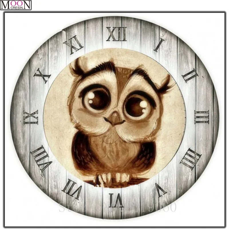 DIY Diamond Painting Cross Stitch Owl Clock Christmas Gifts Diamond Mosaic Square Full Drill Diamond Embroider Decoration Animal
DIY Diamond Painting Cross Stitch Owl Clock Christmas Gifts Diamond Mosaic Square Full Drill Diamond Embroider Decoration Animal
