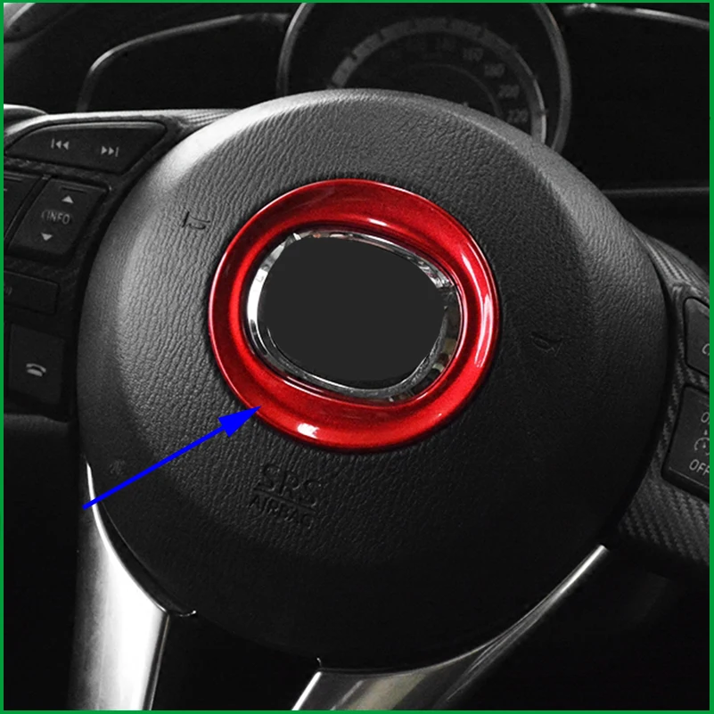 Car styling Steering Wheel Car Logo Frame Cover Trim For Mazda 3 6 M3 M6 AXELA Atenza CX-4 CX-5 2014 2015 2016 Auto Parts
Car styling Steering Wheel Car Logo Frame Cover Trim For Mazda 3 6 M3 M6 AXELA Atenza CX-4 CX-5 2014 2015 2016 Auto Parts