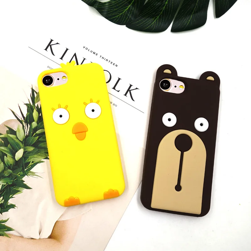 Case For iPhone 8 Plus Phone Cases Korean Cute Chick Bear Silicone Cover For iPhone X(10) Case 8 7 6 6S Plus Hoesjes Shell EEMIA
Case For iPhone 8 Plus Phone Cases Korean Cute Chick Bear Silicone Cover For iPhone X(10) Case 8 7 6 6S Plus Hoesjes Shell EEMIA