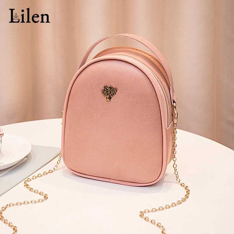 LILEN Summer Oval Handbags Wild mini Mobile Phone Bag Simple Fashion One Shoulder Shopping Daily Bag With Rivets
LILEN Summer Oval Handbags Wild mini Mobile Phone Bag Simple Fashion One Shoulder Shopping Daily Bag With Rivets