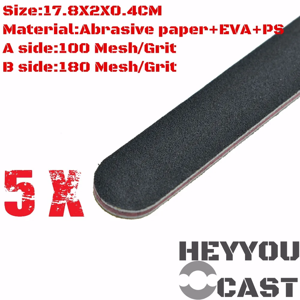 5pcs Long Abrasive Sandpaper 100/180 Grit Polishing Sticks for Model Kit Hobby Finishing Tools Accessory
5pcs Long Abrasive Sandpaper 100/180 Grit Polishing Sticks for Model Kit Hobby Finishing Tools Accessory