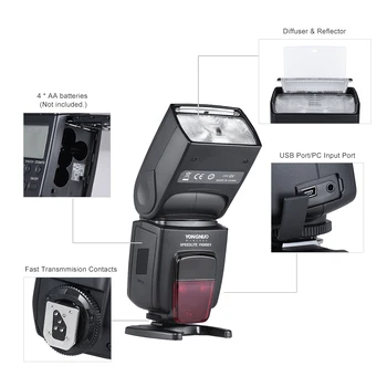 YONGNUO YN585EX P-TTL Wireless Flash Speedlite Flash Light for Pentax K-1 K-S1 K-S2 K-3 K-3II K-70 K-50 Camera Flash Speedlite
YONGNUO YN585EX P-TTL Wireless Flash Speedlite Flash Light for Pentax K-1 K-S1 K-S2 K-3 K-3II K-70 K-50 Camera Flash Speedlite