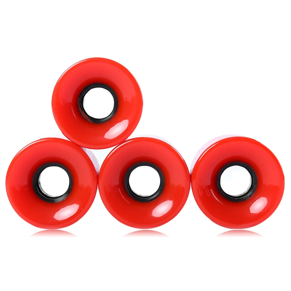Colorful 4pcs/set 60 x 45mm High Strength Skateboard Wheels durable Longboard Skate Board Wheels wear-resistant standard wheels
Colorful 4pcs/set 60 x 45mm High Strength Skateboard Wheels durable Longboard Skate Board Wheels wear-resistant standard wheels