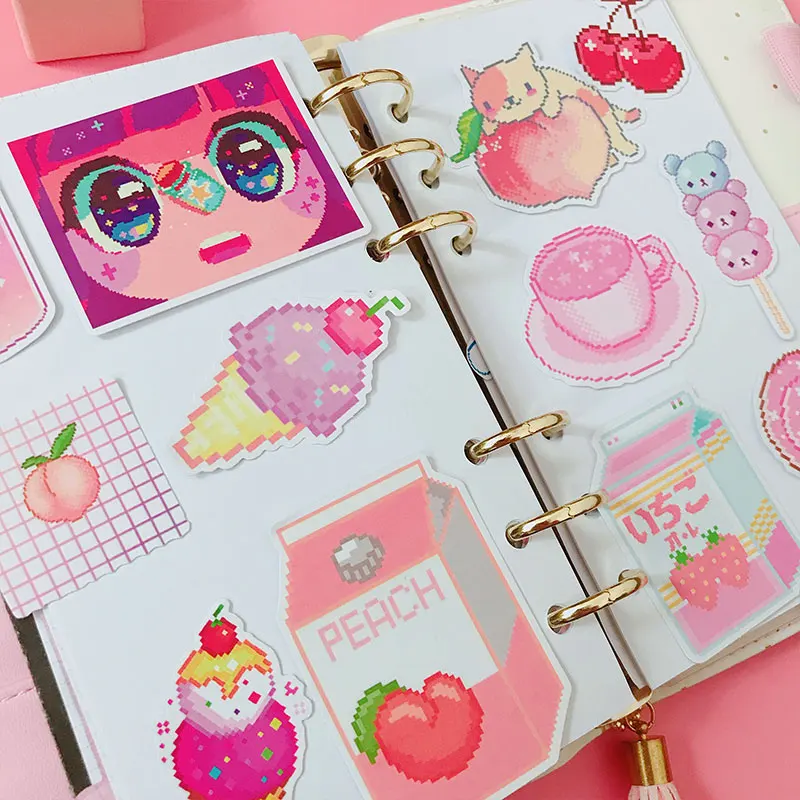 Pink Stickers DIY Scrapbooking Cute Pink Girl Ice Cream Series Album Journal Project Making Happy Planner Decoration Stickers
Pink Stickers DIY Scrapbooking Cute Pink Girl Ice Cream Series Album Journal Project Making Happy Planner Decoration Stickers
