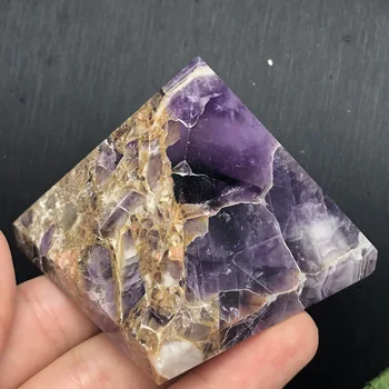 Natural amethyst pyramid gem mineral, suitable for meditation therapy home decoration
Natural amethyst pyramid gem mineral, suitable for meditation therapy home decoration