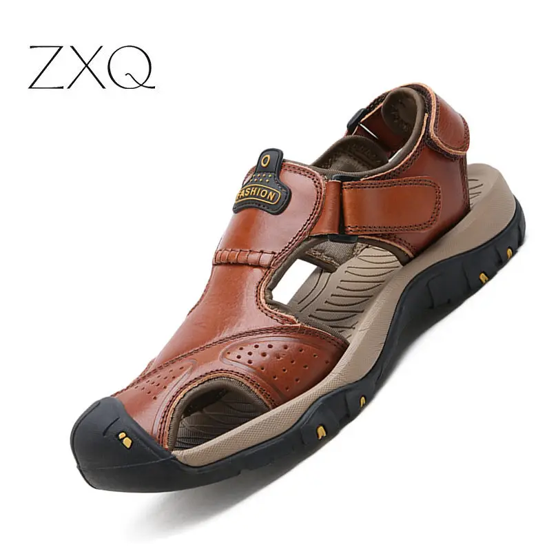 Men Sandals Genuine Split Leather Men Beach Roman Sandals Brand Men Casual Shoes Flip Flops Men Slippers Sneakers Summer Shoes
Men Sandals Genuine Split Leather Men Beach Roman Sandals Brand Men Casual Shoes Flip Flops Men Slippers Sneakers Summer Shoes