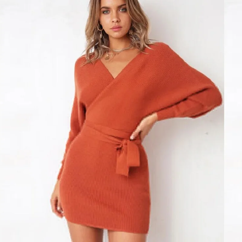 Dress for women new vestidos winter 2019 HOT Sexy dress bandage dress sweater sexy bag hip warm sweater women's bandage dress
Dress for women new vestidos winter 2019 HOT Sexy dress bandage dress sweater sexy bag hip warm sweater women's bandage dress