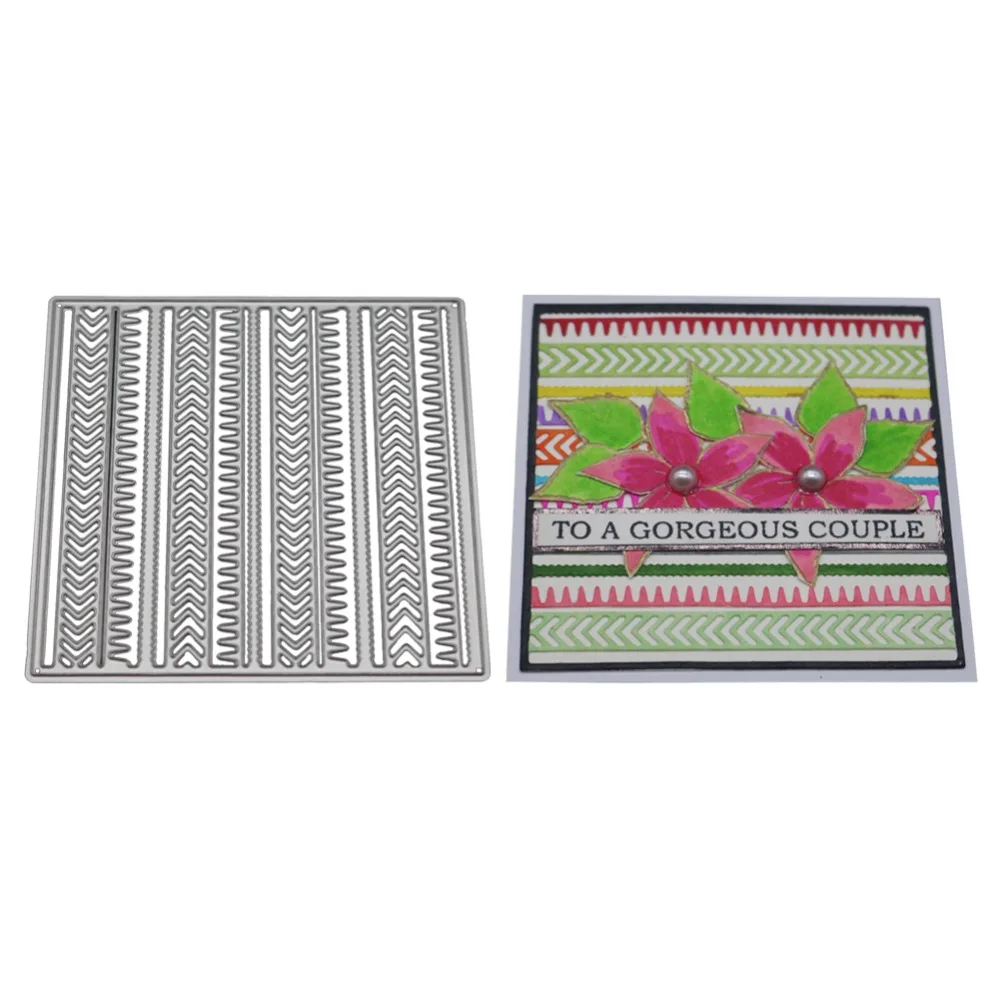 Stripe Frames Metal Cutting Dies Stencil For DIY Scrapbooking Card Making Embossing Craft Background Stamps And Dies New 2019
Stripe Frames Metal Cutting Dies Stencil For DIY Scrapbooking Card Making Embossing Craft Background Stamps And Dies New 2019