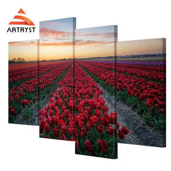Artryst 4 pieces of modern home decoration flowers canvas painting red tulip picture HD printing on canvas for living room AR341
Artryst 4 pieces of modern home decoration flowers canvas painting red tulip picture HD printing on canvas for living room AR341