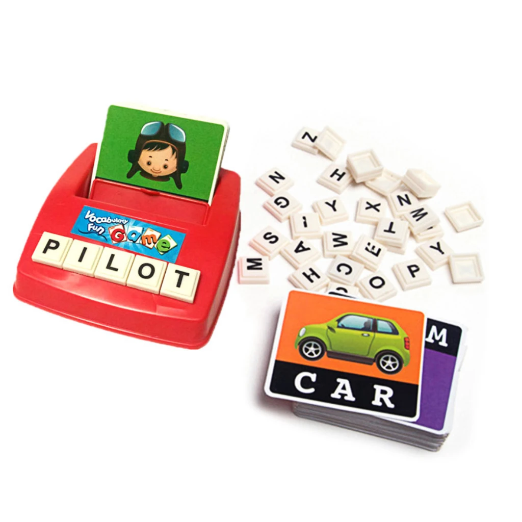 Spelling Game English Letter Alphabet Early Learning Educational Children Toy Kids Gift
Spelling Game English Letter Alphabet Early Learning Educational Children Toy Kids Gift