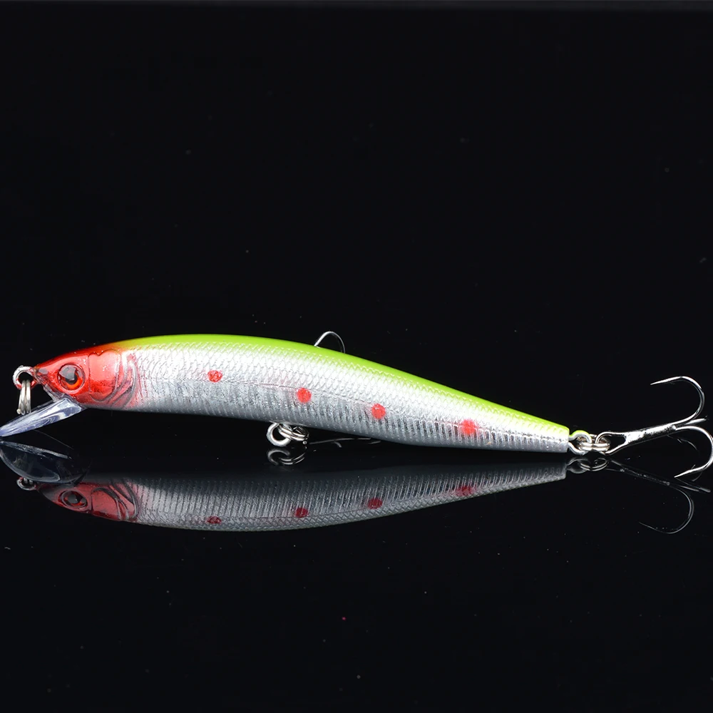 1PCS Fishing Lure Minnow Floating Artificiais Crankbait 10CM 8G Hard Bait Wobble fishing bait top water lure Fishing Tackle
1PCS Fishing Lure Minnow Floating Artificiais Crankbait 10CM 8G Hard Bait Wobble fishing bait top water lure Fishing Tackle