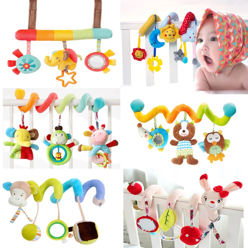 Baby Stroller Toys Cute Animals Mobile Bed Crib Car Hanging Stroller Spiral Plush Appease Doll Teether Developmental Rattles Toy
Baby Stroller Toys Cute Animals Mobile Bed Crib Car Hanging Stroller Spiral Plush Appease Doll Teether Developmental Rattles Toy