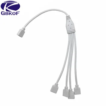 Strip Accessories 1 to 4 Female Connector Splitter LED RGB Strips extension Cable with 4 pin connector For 3528 5050 LED Strips
Strip Accessories 1 to 4 Female Connector Splitter LED RGB Strips extension Cable with 4 pin connector For 3528 5050 LED Strips