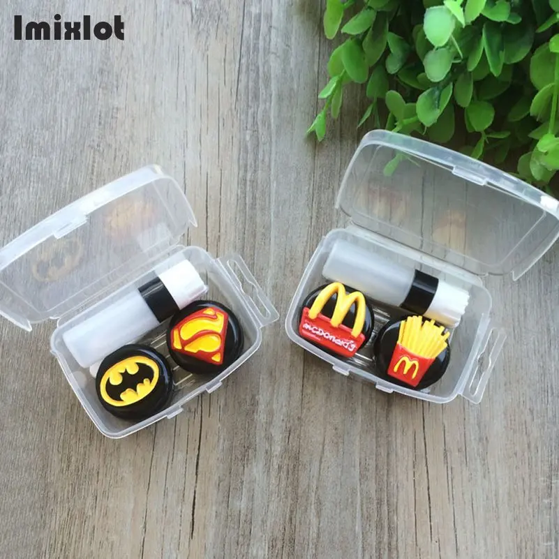 New Fashion Cute Potato Glasses Double Contact Lenses Box Contact Lens Case For Eyes Care Kit Holder Container Gift
New Fashion Cute Potato Glasses Double Contact Lenses Box Contact Lens Case For Eyes Care Kit Holder Container Gift