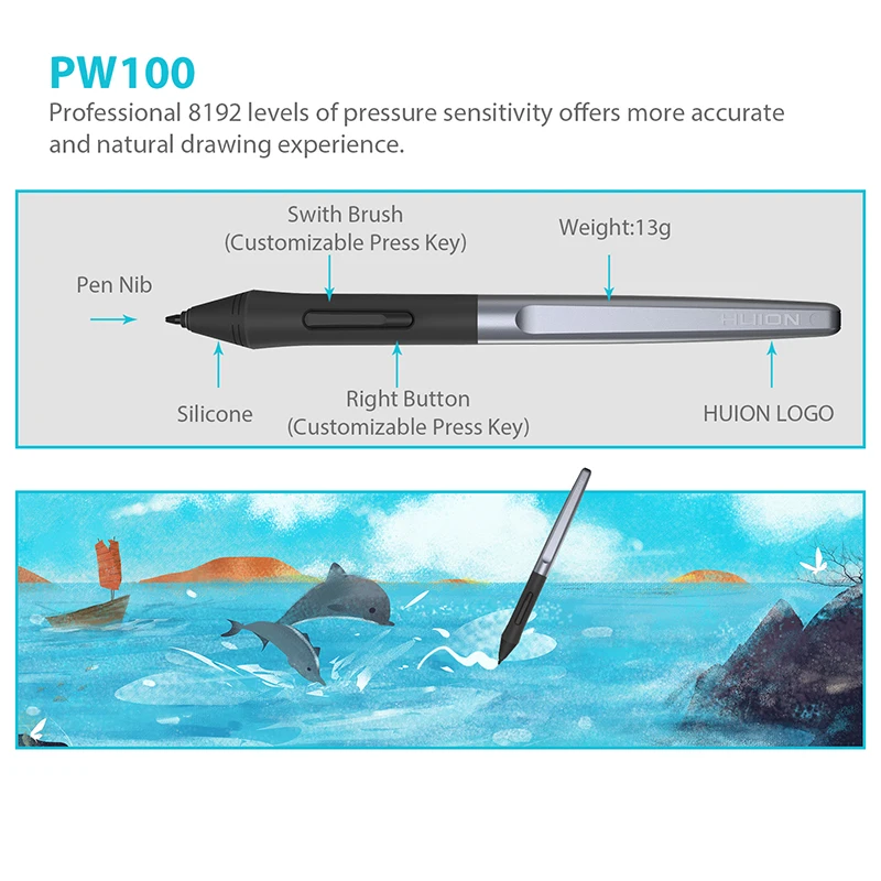 HUION H610 PRO V2 Graphic Drawing Tablet Review
