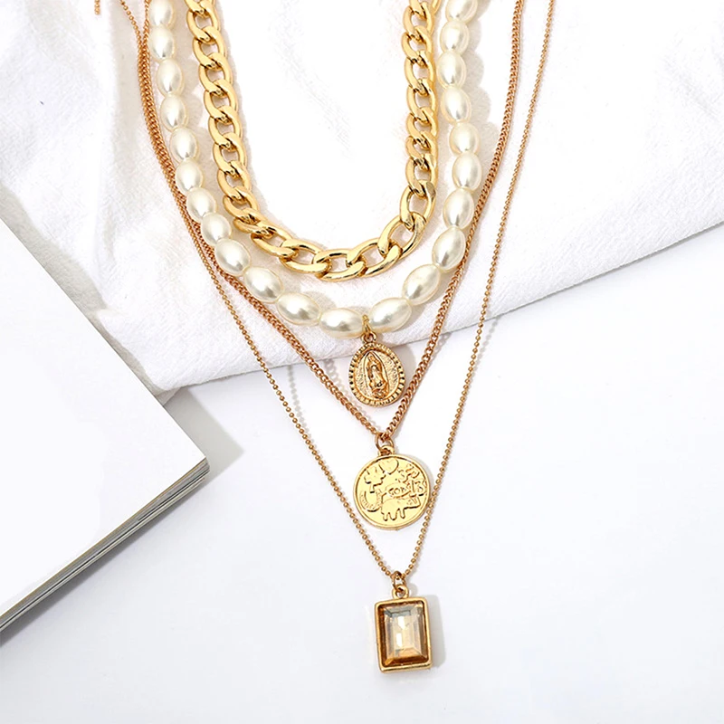 2019 New European And American Cross-Border Jewelry Retro Coin Necklace Sweater Chain Female Personality Temperament Multi-Layer
2019 New European And American Cross-Border Jewelry Retro Coin Necklace Sweater Chain Female Personality Temperament Multi-Layer