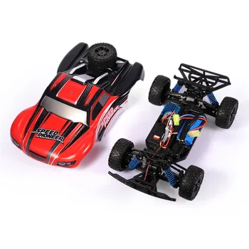 

RC Car 2.4GHz Rock Crawler Rally Car 4WD Truck 1:18 Scale Off-road Race Vehicle Buggy Electronic RC Model Toy 9301