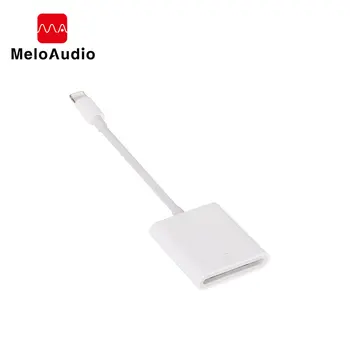 SD Card Reader OTG Adapter Cable For iPhone 6 7 8 X Plus iPad iOS 9 To 12 Picture Import From Camera Male To Female Fit TF Card
SD Card Reader OTG Adapter Cable For iPhone 6 7 8 X Plus iPad iOS 9 To 12 Picture Import From Camera Male To Female Fit TF Card