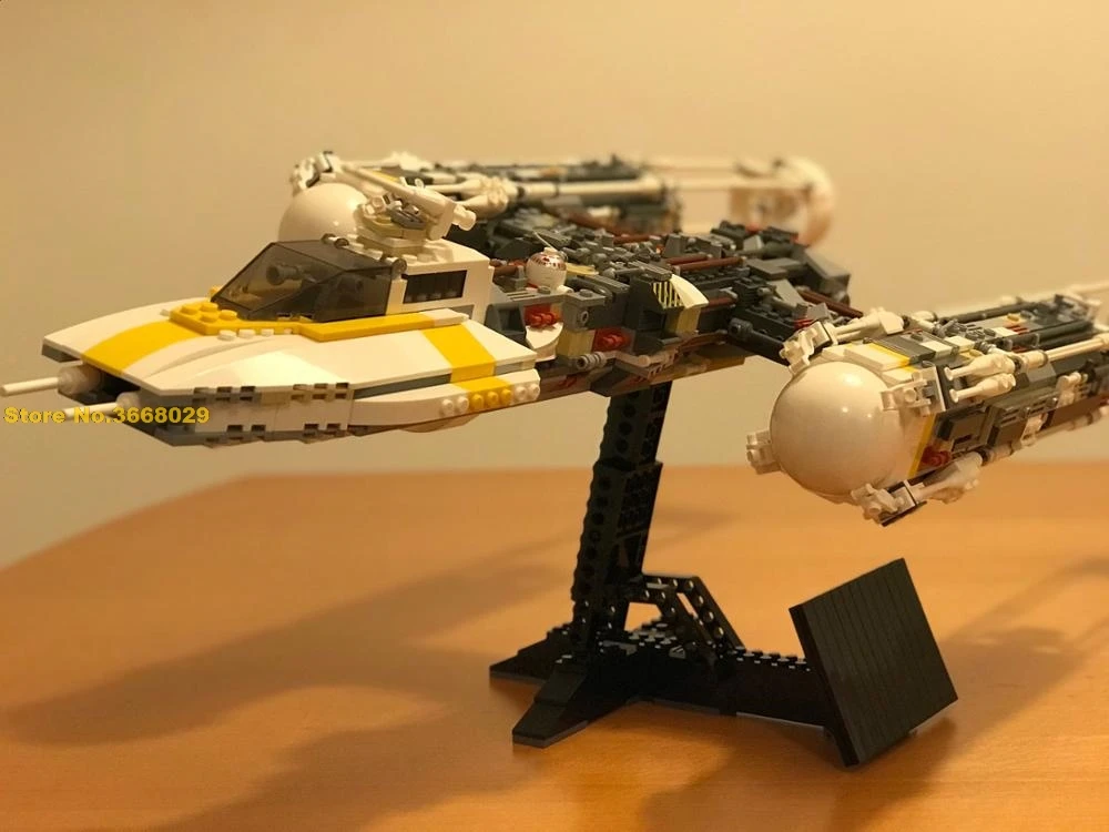 Star Series Wars Y-Wing Attack Star fighter Building Blocks Figure Model Bricks Educational Toy Compatible Legoed 10134 05040
Star Series Wars Y-Wing Attack Star fighter Building Blocks Figure Model Bricks Educational Toy Compatible Legoed 10134 05040