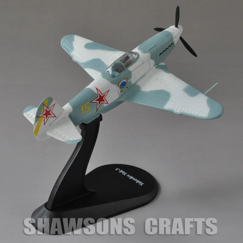 Aviones Diecast Plane Model Toys 1:72 Yakovlev Yak-3 Jet Fighter Miniature Aircraft Replica
Aviones Diecast Plane Model Toys 1:72 Yakovlev Yak-3 Jet Fighter Miniature Aircraft Replica